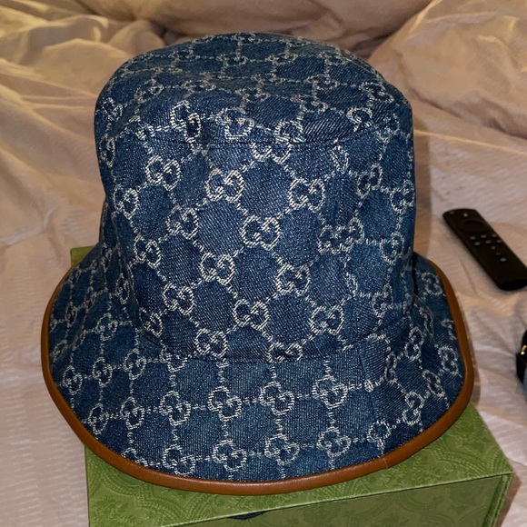 Gucci Accessories - Gucci Canvas Denim Hat